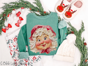 Mrs. Claus Hand Painted Brushstroke #BS8557 *10/5 PRINTS ON ORDER AND EXTRAS POSTED FOR PURCHASE BEFORE ARRIVAL