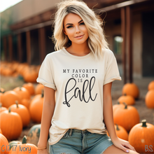 Load image into Gallery viewer, My Favorite Color Is Fall One Color #BS7233
