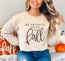Load image into Gallery viewer, My Favorite Color Is Fall One Color #BS7233
