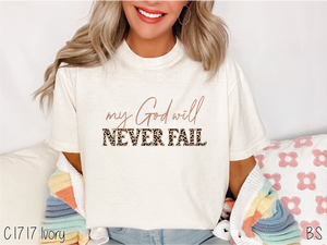 My God Will Never Fail #BS5429