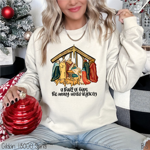 Nativity A Thrill Of Hope Full Color #BS7402