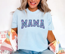Load image into Gallery viewer, Navy Floral Summer Mama #BS6760

