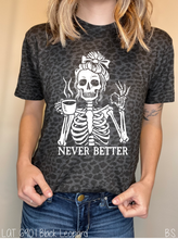 Load image into Gallery viewer, Never Better Female Skeleton #BS8613A *10/12 PRINTS ON ORDER AND EXTRAS POSTED FOR PURCHASE BEFORE ARRIVAL
