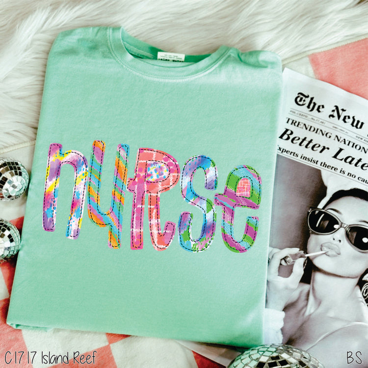 Nurse Stitch Letters #BS5374