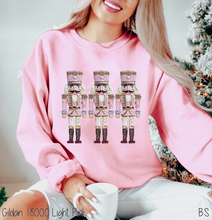 Load image into Gallery viewer, Nutcracker Trio Hand Painted Brushstroke #BS8558 *10/5 PRINTS ON ORDER AND EXTRAS POSTED FOR PURCHASE BEFORE ARRIVAL

