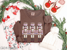 Load image into Gallery viewer, Nutcracker Trio Hand Painted Brushstroke #BS8558 *10/5 PRINTS ON ORDER AND EXTRAS POSTED FOR PURCHASE BEFORE ARRIVAL
