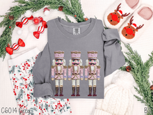 Load image into Gallery viewer, Nutcracker Trio Hand Painted Brushstroke #BS8558 *10/5 PRINTS ON ORDER AND EXTRAS POSTED FOR PURCHASE BEFORE ARRIVAL
