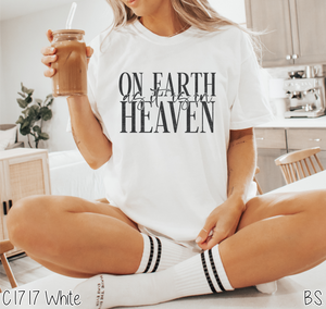 On Earth As It Is In Heaven #BS8155