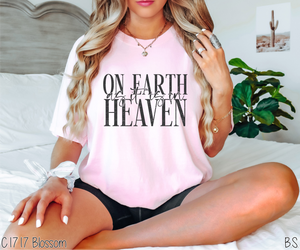 On Earth As It Is In Heaven #BS8155