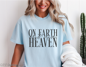 On Earth As It Is In Heaven #BS8155