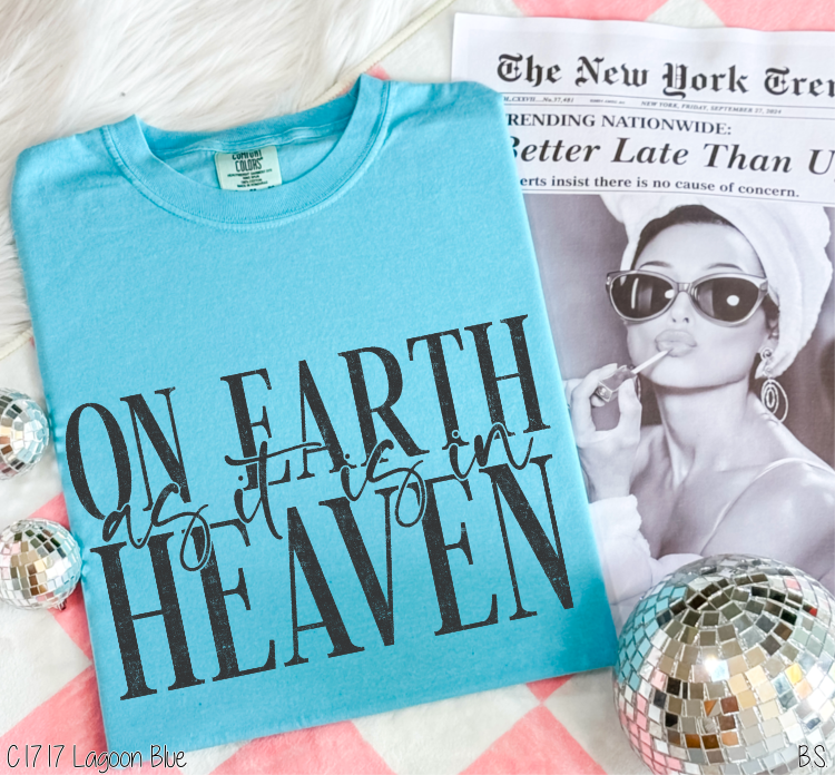On Earth As It Is In Heaven #BS8155