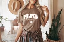 Load image into Gallery viewer, Arched Varsity One Color Pumpkin Season #BS7176
