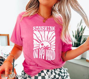 One Color Sunshine On My Mind #BS6631