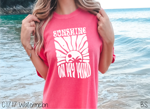 One Color Sunshine On My Mind #BS6631