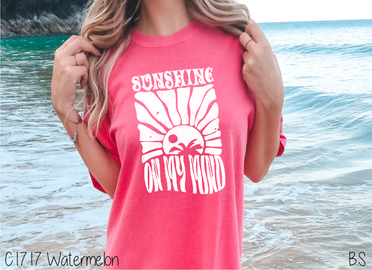 One Color Sunshine On My Mind #BS6631