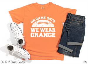 Exclusive Orange On Game Days #BS7104