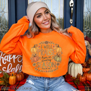 Oval Fall Praise Him Every Season #BS8503