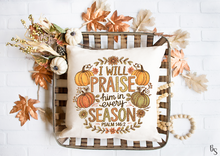 Load image into Gallery viewer, Oval Fall Praise Him Every Season #BS8503
