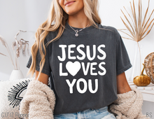 Load image into Gallery viewer, Paint Brush Jesus Loves You #BS8961
