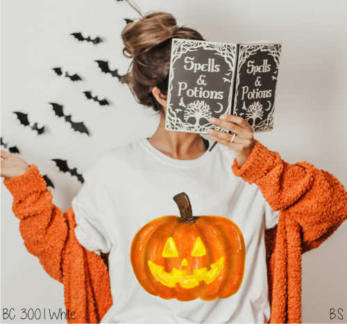 Painted Jack O Lantern Pumpkin #BS5829