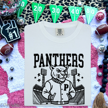Load image into Gallery viewer, Panthers Letterman Mascot #BS8446 *PREORDER CLOSING SUNDAY 8/31 @ MIDNIGHT CST
