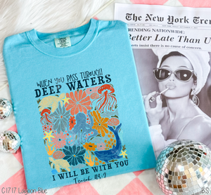Pass Through Deep Waters Ocean #BS8197