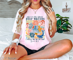 Pass Through Deep Waters Ocean #BS8197