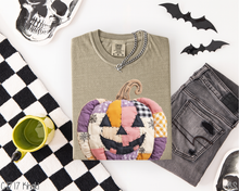 Load image into Gallery viewer, Patchwork Pumpkin #BS8409 *8/24 PRINTS ON ORDER AND EXTRAS POSTED FOR PURCHASE BEFORE ARRIVAL
