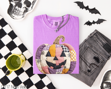 Load image into Gallery viewer, Patchwork Pumpkin #BS8409 *8/24 PRINTS ON ORDER AND EXTRAS POSTED FOR PURCHASE BEFORE ARRIVAL
