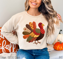 Load image into Gallery viewer, Patchwork Turkey Quilt #BS8509
