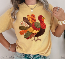 Load image into Gallery viewer, Patchwork Turkey Quilt #BS8509
