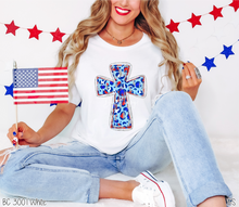 Load image into Gallery viewer, Exclusive Patriotic Cross #BS6748
