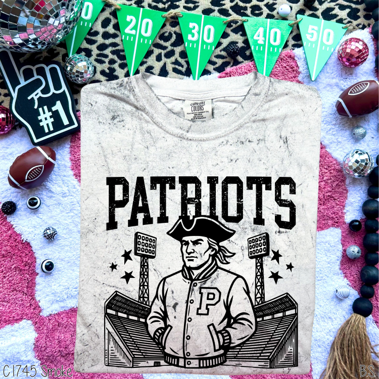 Patriots Letterman Mascot #BS8444 *PREORDER CLOSING SUNDAY 8/31 @ MIDNIGHT CST