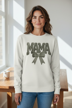 Load image into Gallery viewer, Grey Coquette Faux Yarn Mama #BS8753MISPRINT AI Generated Mockups Only
