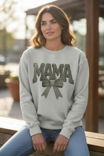 Load image into Gallery viewer, Grey Coquette Faux Yarn Mama #BS8753MISPRINT AI Generated Mockups Only
