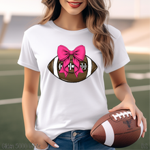 Load image into Gallery viewer, Pink Bow Coquette Football #BS7098
