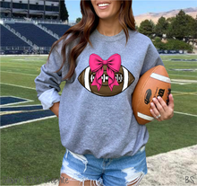 Load image into Gallery viewer, Pink Bow Coquette Football #BS7098
