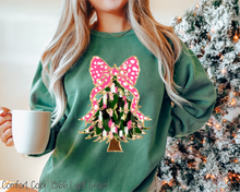 Load image into Gallery viewer, Pink Couette Bow Christmas Tree #BS7454
