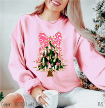 Load image into Gallery viewer, Pink Couette Bow Christmas Tree #BS7454

