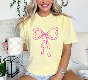 Pink Coquette Bow #BS7802