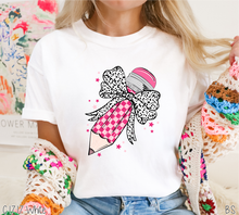 Load image into Gallery viewer, Pink Dalmatian Coquette Pencil #BS7123
