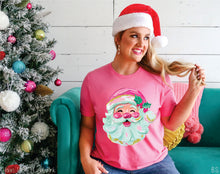Load image into Gallery viewer, Pink Faux Paint Santa #BS8624
