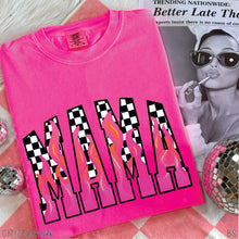 Load image into Gallery viewer, Pinkish Flames Checkered Mama #BS8193
