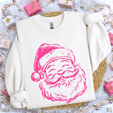 Load image into Gallery viewer, One Color Pink Hand Drawn Santa #BS8703
