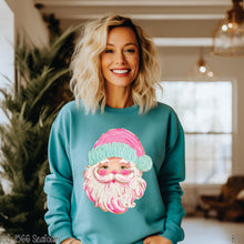 Load image into Gallery viewer, FC Pink Hand Painted Santa #BS8722
