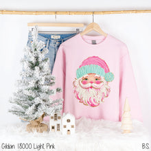 Load image into Gallery viewer, FC Pink Hand Painted Santa #BS8722
