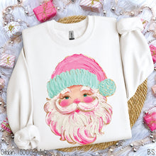 Load image into Gallery viewer, FC Pink Hand Painted Santa #BS8722
