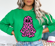 Load image into Gallery viewer, Pink Leopard Faux Stitch Ghost #BS7170
