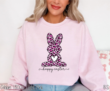Load image into Gallery viewer, Pink Leopard Happy Easter Bunny #BS5099
