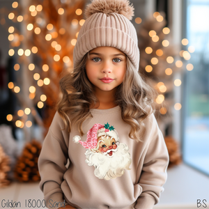 Pink Leopard Santa #BS6264